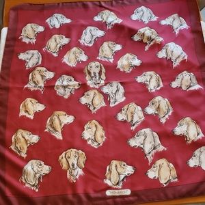 Vintage Authentic 1974 Hermes "Monarch" silk scarf